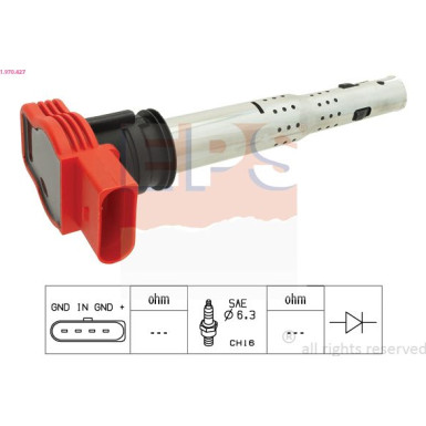 Zündspule | 1-970-427