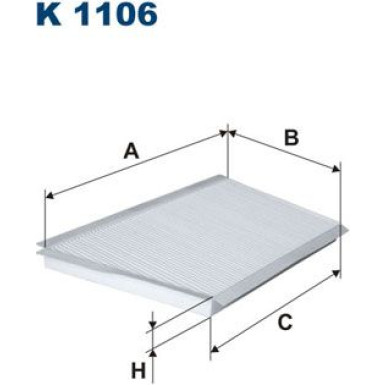 FILTRON Filter, Innenraumluft | K 1106