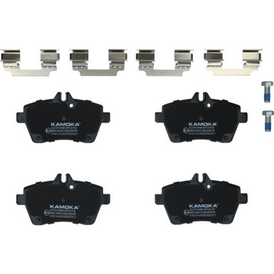 KAMOKA Bremsbelagsatz, Scheibenbremse