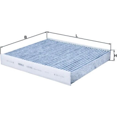 MAHLE Filter, Innenraumluft LAK 809