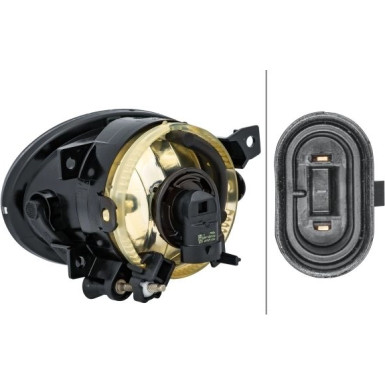 NEBELSCHEINWERFER HB4 HELLA | VW CADDY 9,20-/AMRAOK 10-16/CRAFTER 6,13-/ M SPRINT 13-18 | 1N0 011 250-361