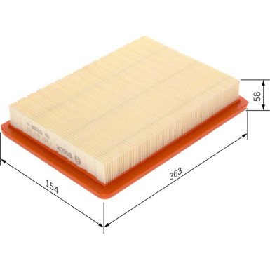 Luftfilter | MERCEDES S-Klasse | 1457433052