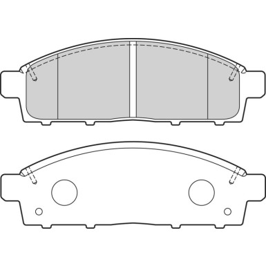 VALEO Bremsbeläge 302753