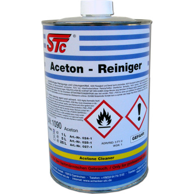 STC Aceton - Reiniger Flasche 1 L | 241 STC Aceton - Reiniger Flasche 1 L | 241