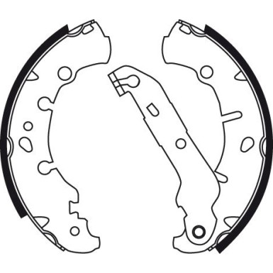 51 461 068 Bremsbacken | FORD Fiesta,Fusion 05 | GS8742 51 461 068 Bremsbacken | FORD Fiesta,Fusion 05 | GS8742