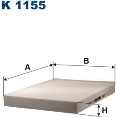 FILTRON Filter, Innenraumluft | K 1155