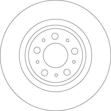 Bremsscheibe Volvo T. Xc90 | DF4338