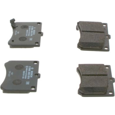 Bremsklötze | MAZDA MX-3, 324 | 0 986 460 974