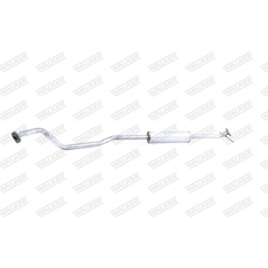 66 / Auspufftopf Mitte | OPEL AGILA (B) (H08) 1.2 08 | 23649