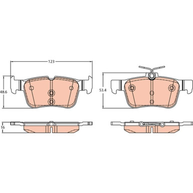 Bremsklötze | Diverse | GDB2313