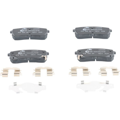 ATE Bremsbelagsatz, Scheibenbremse 13.0470-5555.2