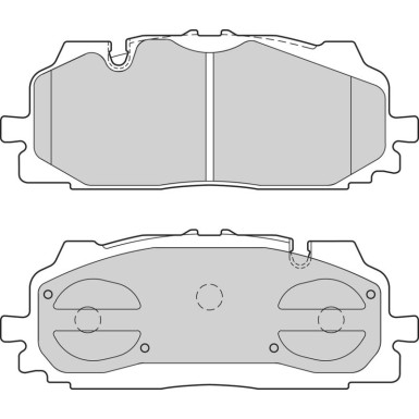 VALEO Bremsbeläge 302670