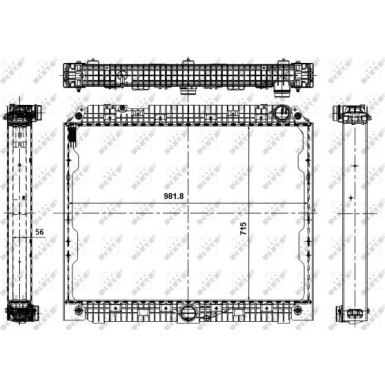 NRF Motorkühler NRF Motorkühler
