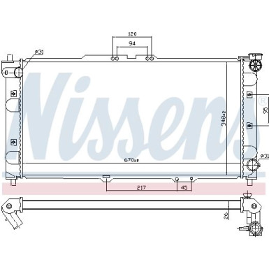 Wasserkühler PKW | MAZDA 323F (BA) | 62382A