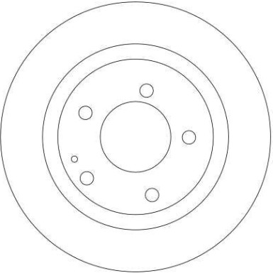 Bremsscheibe Db P. W168 A-Klasse | DF4322