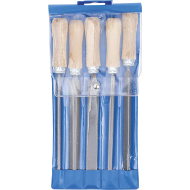 BGS Feilen-Satz Holzheft 150 mm 5-tlg BGS Do it yourself 50206