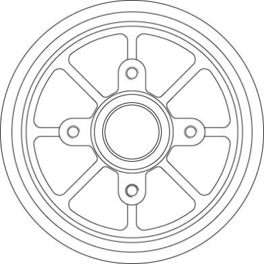 70 472 008 Bremstrommel m. Radlager u. R | CITROEN,PEUGEOT 02 | DB4310MR