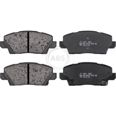 A.B.S. Bremsbelagsatz, Scheibenbremse