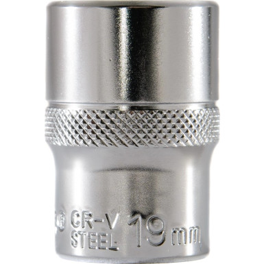 OK-01.2619 Steckschl Seleinsatz 1/2, 6-Kant, 19 mm