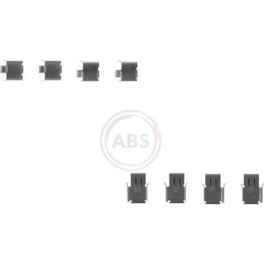 A.B.S. Zubehör, Bremsbeläge 1171Q A.B.S. Zubehör, Bremsbeläge 1171Q