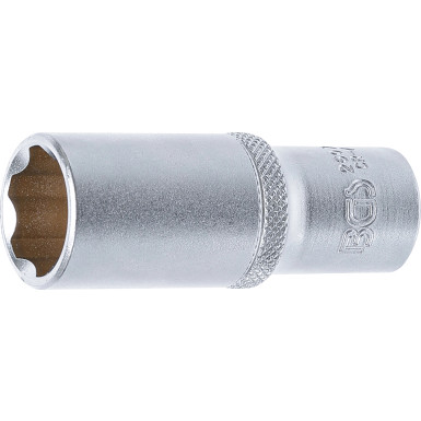 BGS Steckschlüssel-Einsatz Super Lock, tief | Antrieb Innenvierkant 10 mm (3/8"""") | SW 17 mm | 2607