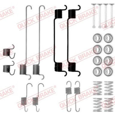391-0802 Montagesatz f.Bremsbacken | MAZDA Demio 98 | 105-0802