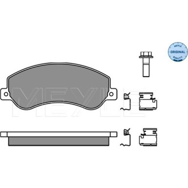 Bremsbelagsatz Ford P. Transit 06- Mit Sensor | 025 244 8419/W