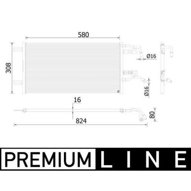 MAHLE Kühler, Motorkühlung MAHLE Kühler, Motorkühlung