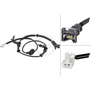 A.B.S. Sensor, Raddrehzahl 32069 A.B.S. Sensor, Raddrehzahl 32069