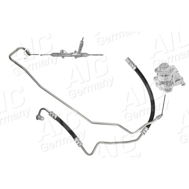 Hydraulikschlauch, Lenkung | FORD Galaxy,S-Max 06 | 57680