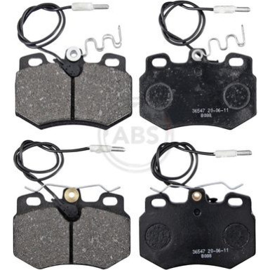 A.B.S. Bremsbeläge 36547
