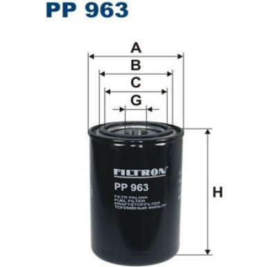 FILTRON Kraftstofffilter FILTRON Kraftstofffilter