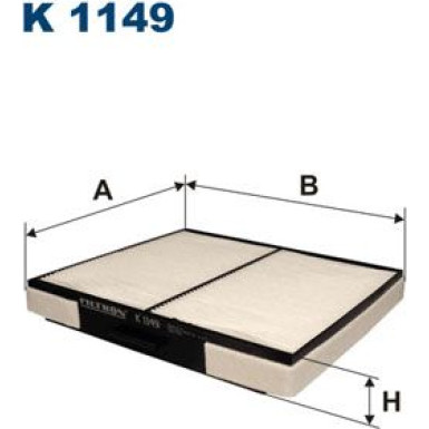 FILTRON Filter, Innenraumluft K 1149