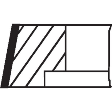 MAHLE Kolbenringsatz | 008 05 N0
