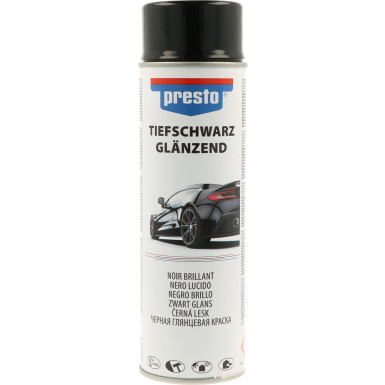 Presto Rallye Spray schwarz glänzend 500ml | 428948