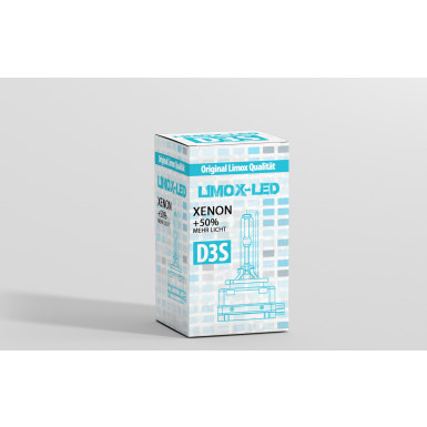 LIMOX LED Xenon Brenner Birne D3S PK32d-5 12V 35 Watt 6000K Kelvin 50% Mehr Licht