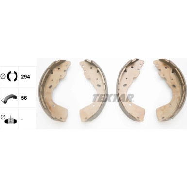 91081800 Bremsbackensatz