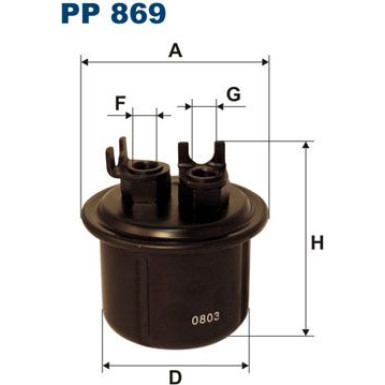 FILTRON Kraftstofffilter | PP869