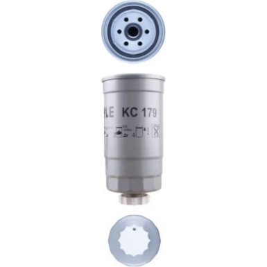 MAHLE Kraftstofffilter | KC 179