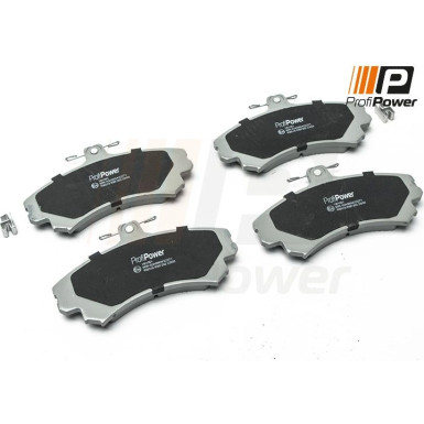 PROFIPOWER Bremsbelagsatz, Scheibenbremse 1B1051