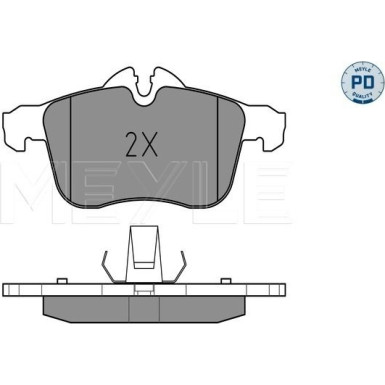 Bremsbelagsatz Opel P. Meriva 1.6-1.8 03 | 025 283 3219/PD