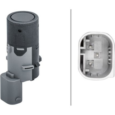 HELLA Sensor, Einparkhilfe | 6PX 358 141-061