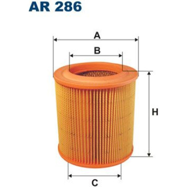 FILTRON Luftfilter AR 286