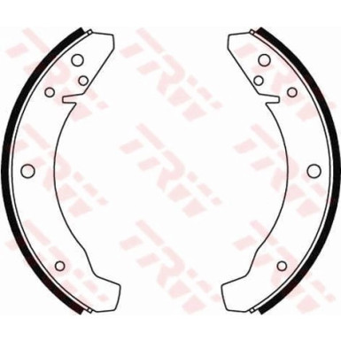 GS8025 Bremsbackensatz