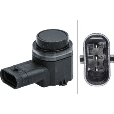 HELLA Sensor, Einparkhilfe | 6PX 358 141-471