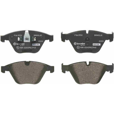 BREMBO Bremsklötze Xtra VA BMW 3, X1 04-15 XTRA LINE P 06 055X