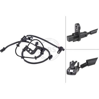 31866 Sensor, Raddrehzahl