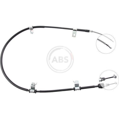 A.B.S. Handbremsseil Seilzug Festellbremse | K15347