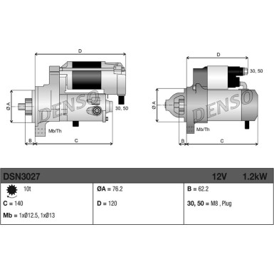 Denso | Starter Denso | Starter