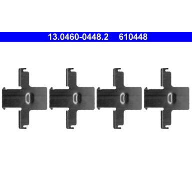 ATE Zubehör, Bremsbeläge 13.0460-0448.2